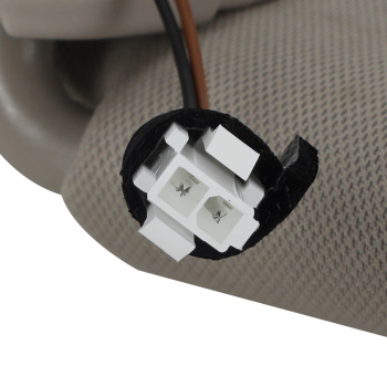 Front Sun Visor Pair compatible for Nissan Sentra 2013-2019 964013SG8A 964003SG8A Beige