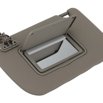 Front Sun Visor Pair compatible for Nissan Sentra 2013-2019 964013SG8A 964003SG8A Beige