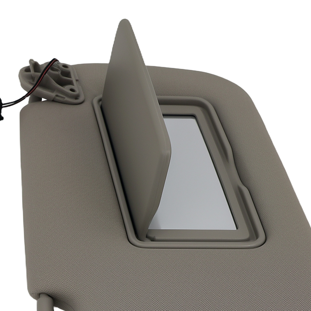 Front Sun Visor Pair compatible for Nissan Sentra 2013-2019 964013SG8A 964003SG8A Beige