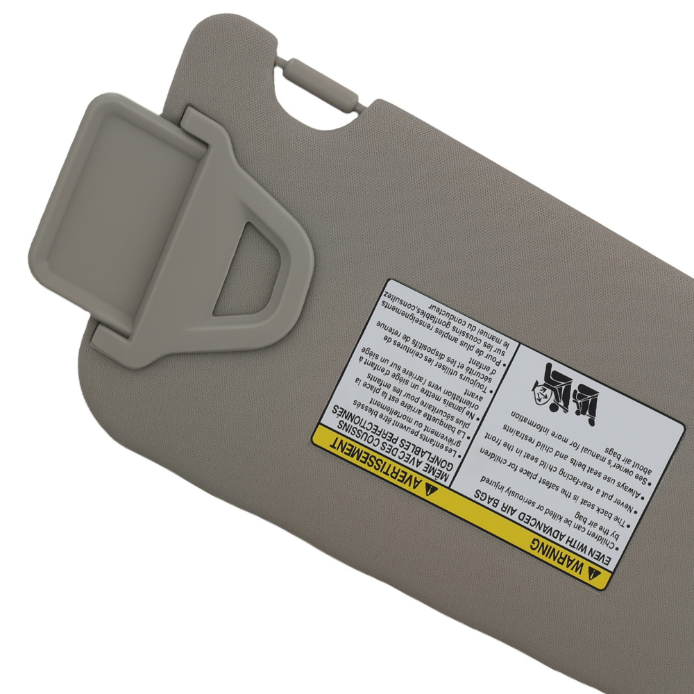 Front Sun Visor Pair compatible for Nissan Sentra 2013-2019 964013SG8A 964003SG8A Beige