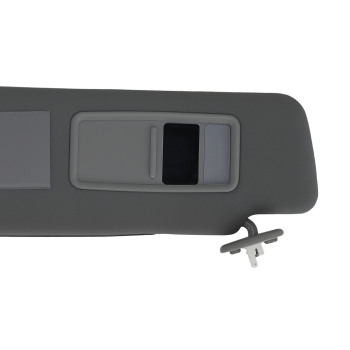 Gray Sun Visor compatible for Toyota Prado 120 Series RZJ120 LJ120 74310-60890-B1 Cloth