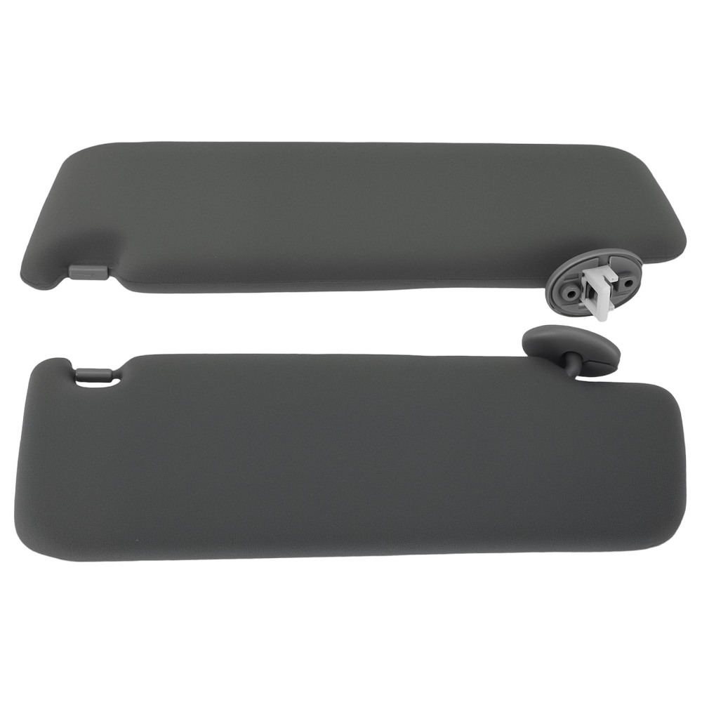 Gray Sun Visor compatible for Toyota Prado 120 Series RZJ120 LJ120 74310-60890-B1 Cloth