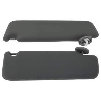Gray Sun Visor compatible for Toyota Prado 120 Series RZJ120 LJ120 74310-60890-B1 Cloth