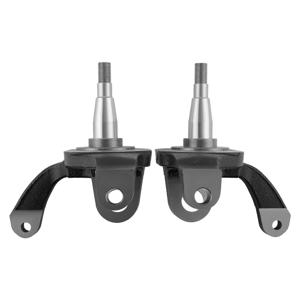 1 Pair 2.5 Drop Spindle compatible for VW BUG 1966-1977 Ball Joint w/ Drum Brake
