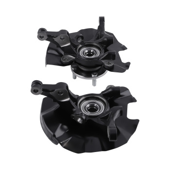 Front Steering KnucklesWheel Hub Bearings compatible for Hyundai Accent 2006-2011 KA054