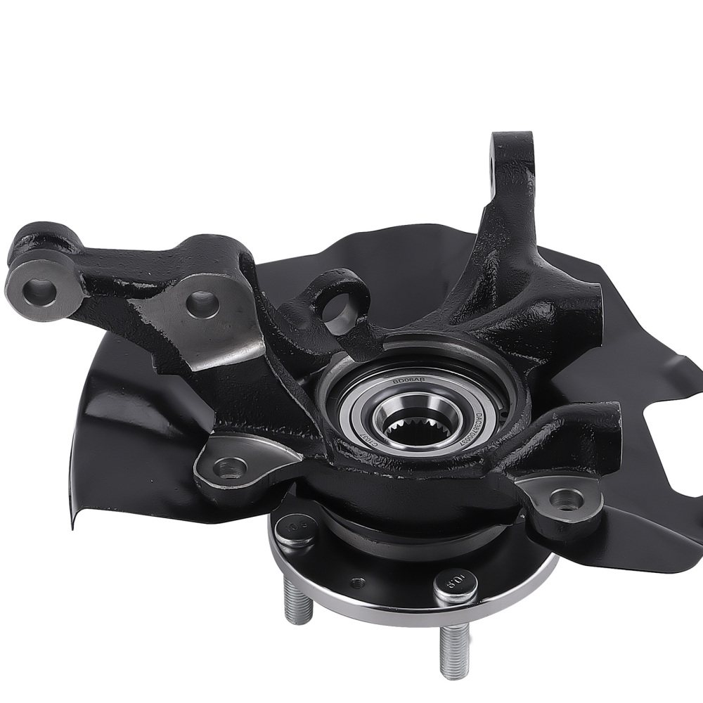 Front Steering KnucklesWheel Hub Bearings compatible for Hyundai Accent 2006-2011 KA054