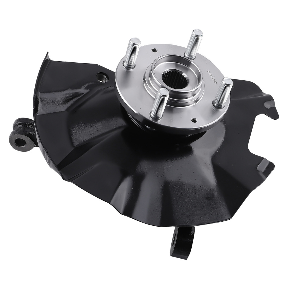 Front Steering KnucklesWheel Hub Bearings compatible for Hyundai Accent 2006-2011 KA054