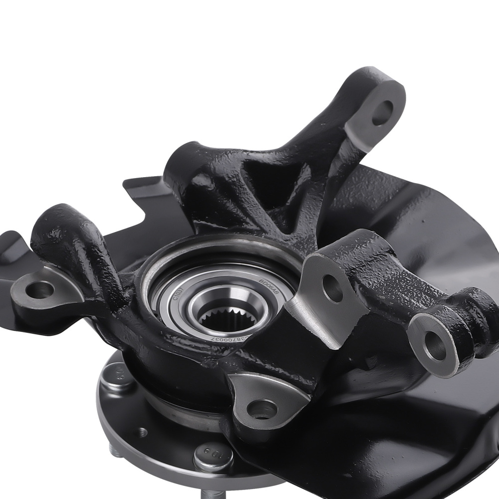 Front Steering KnucklesWheel Hub Bearings compatible for Hyundai Accent 2006-2011 KA054