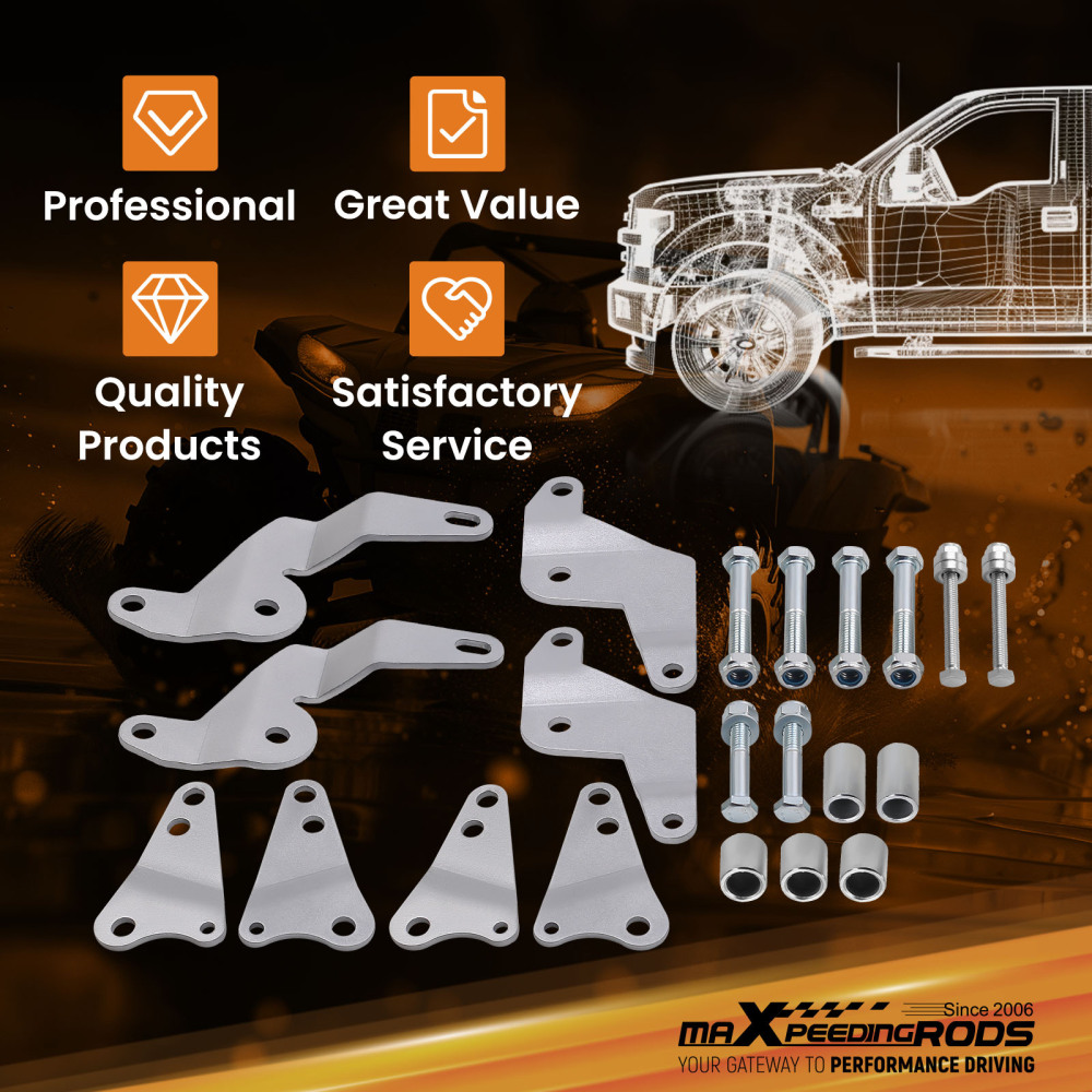Suspension Lift Kit 3 Compatible for Can-Am Maverick 1000 2014-2018 Updated