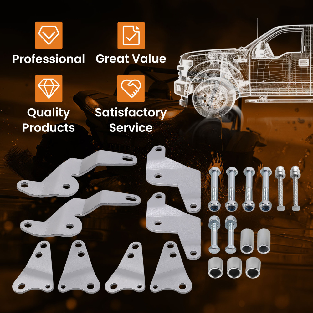 Suspension Lift Kit 3 Compatible for Can-Am Maverick 1000 2014-2018 Updated