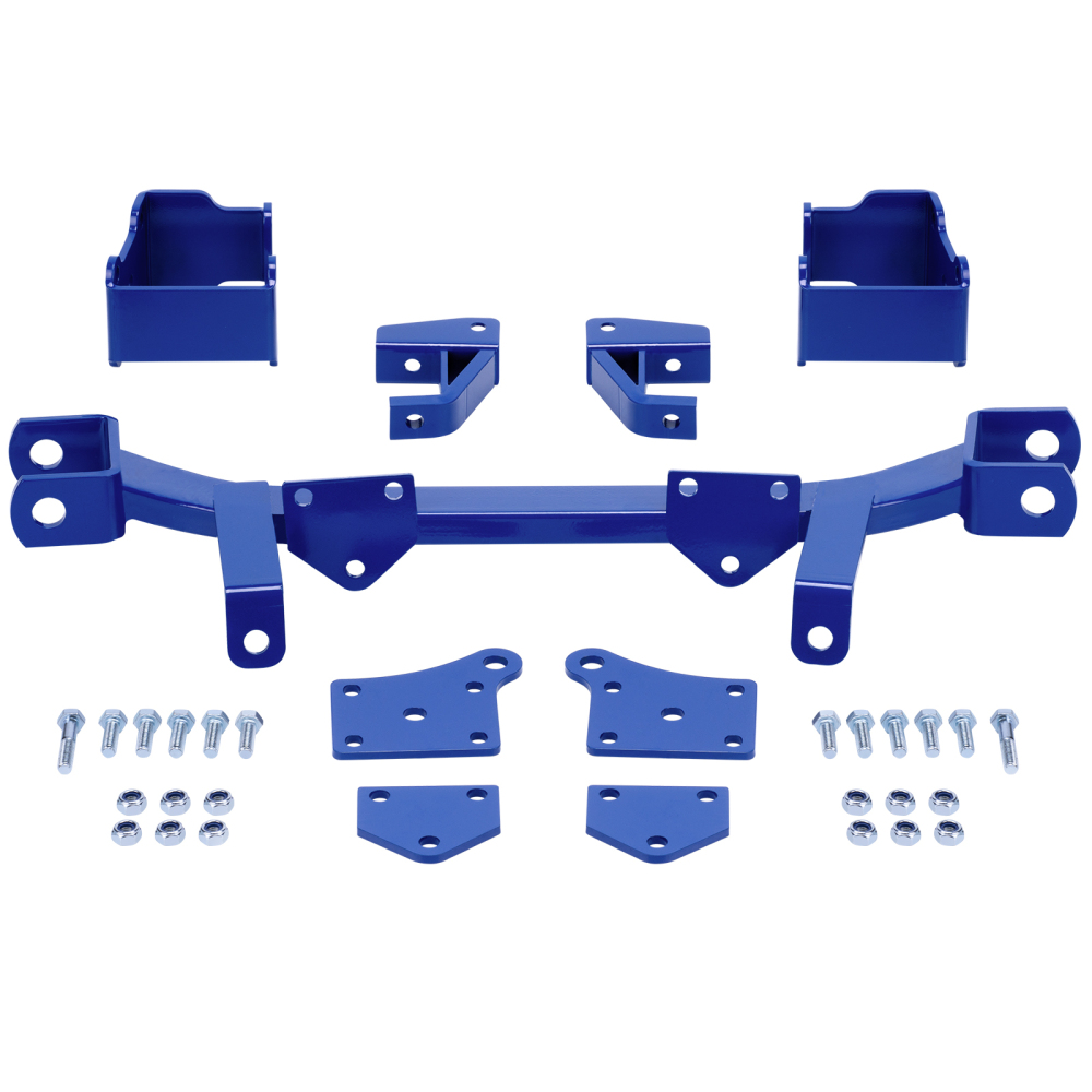 Compatible for EZGO Golf Cart 1994-2001 Electric TXT Model 9pc 6 inch Drop Axle Lift Kits 