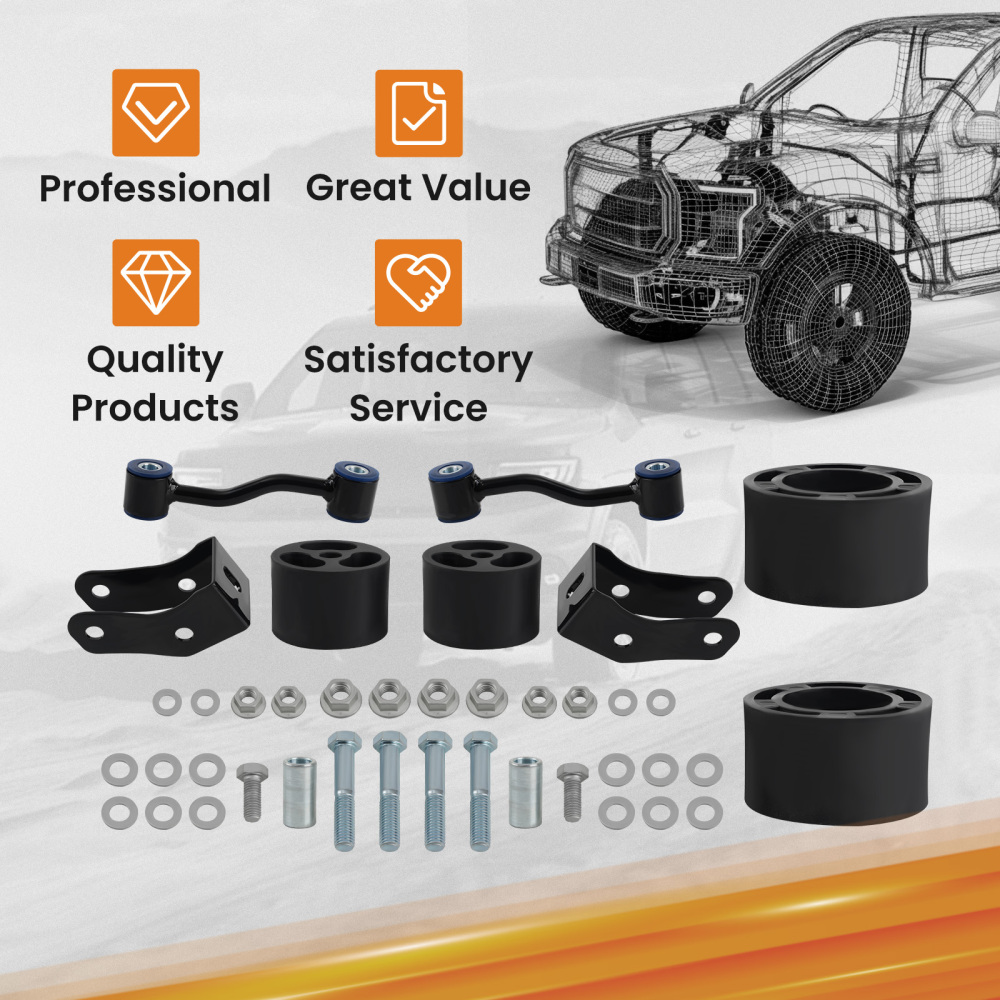 2.5 FrontLeveling Lift Kit compatible for Jeep Gladiator JT 4WD 2020 2021 2022