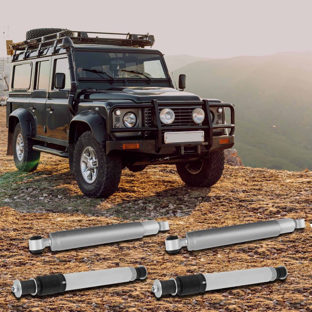 Front + Rear Heavy Duty Shock Absorbers compatible for Nissan Patrol GQ GU 1988-2016