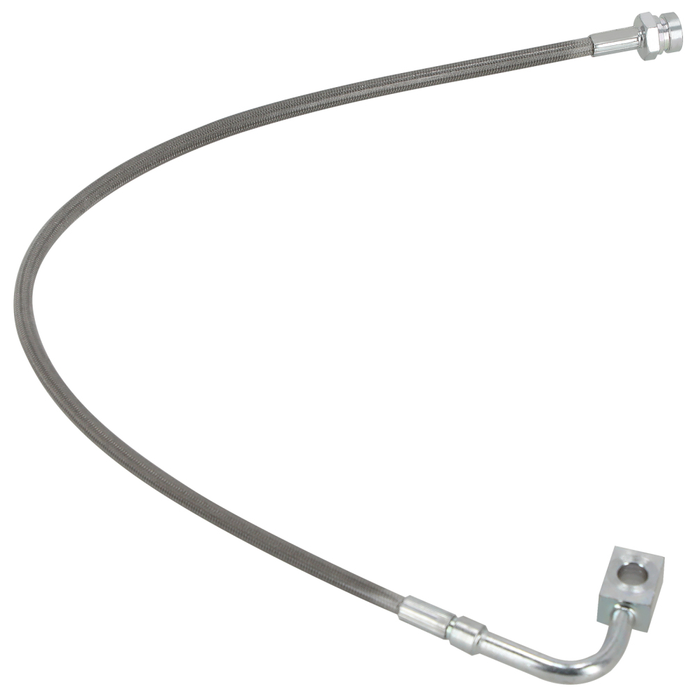 FrontRear Braided Brake Hose Kit compatible for Jeep Wrangler JK JKU 2007-2018