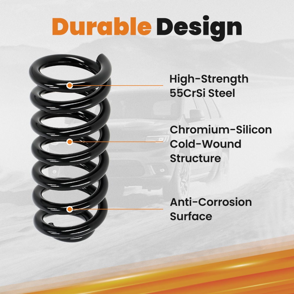 1 Front Lowering Coil Springs Drop Kit compatible for Chevy C10 compatible for GMC C15 1963-1987