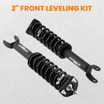 2 Front Loaded Leveling Struts compatible for Ram 1500 Classic 4WD 2019 2020 2021 2022