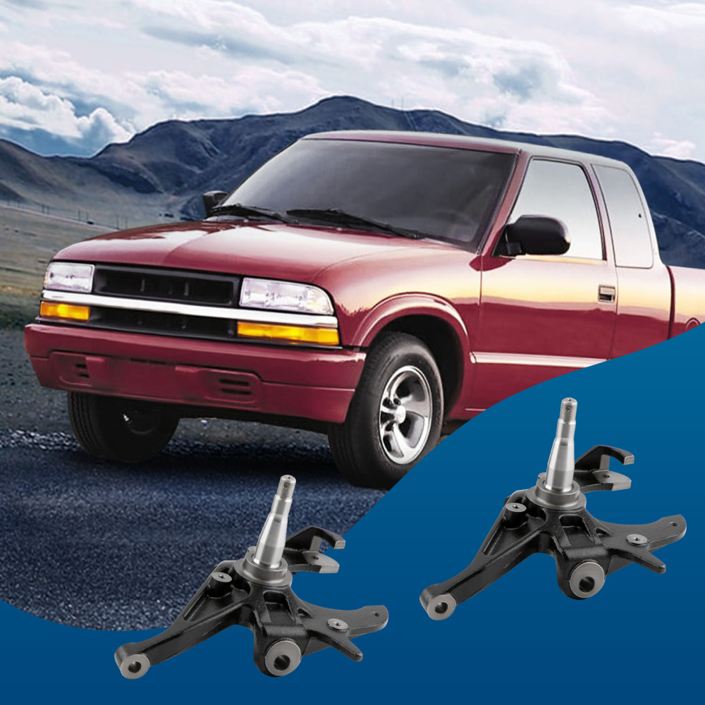 5 / 4 Drop Lowering Kit w/ Spindles compatible for Chevrolet S10 compatible for GMC S15 V6 2WD 1982-2004