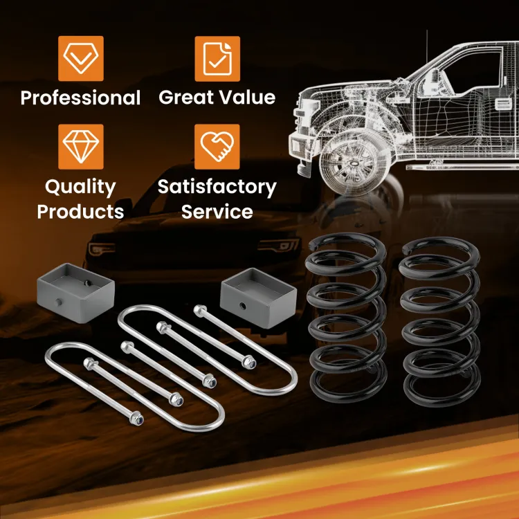 MaXpeedingrods 3" Front Drop Coil Spring Kit For Chevy S10/Blazer & GMC Sonoma/Jimmy 2WD (V6 Only)