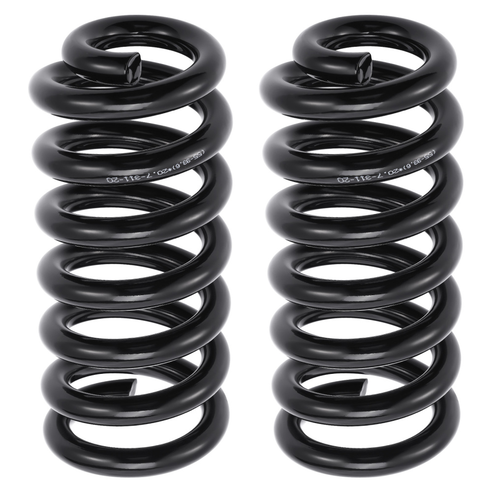 2 Front Lowering Coil Springs Drop Kit compatible for Chevy C10 compatible for GMC C15 2WD 1963-1987