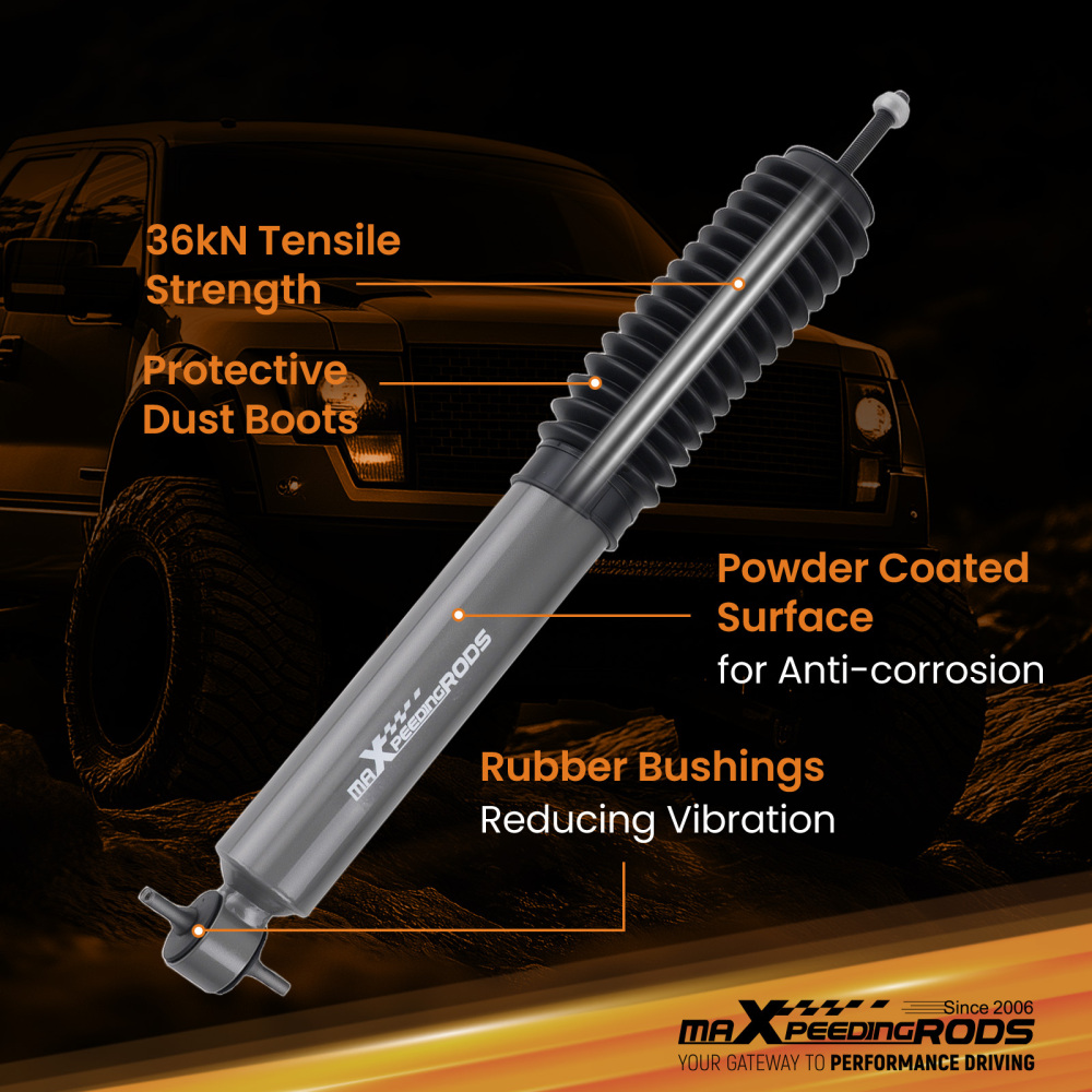 2.5-4in Front Shocks Absorbers compatible for Chevrolet Silverado 1500 2WD 1999-2006