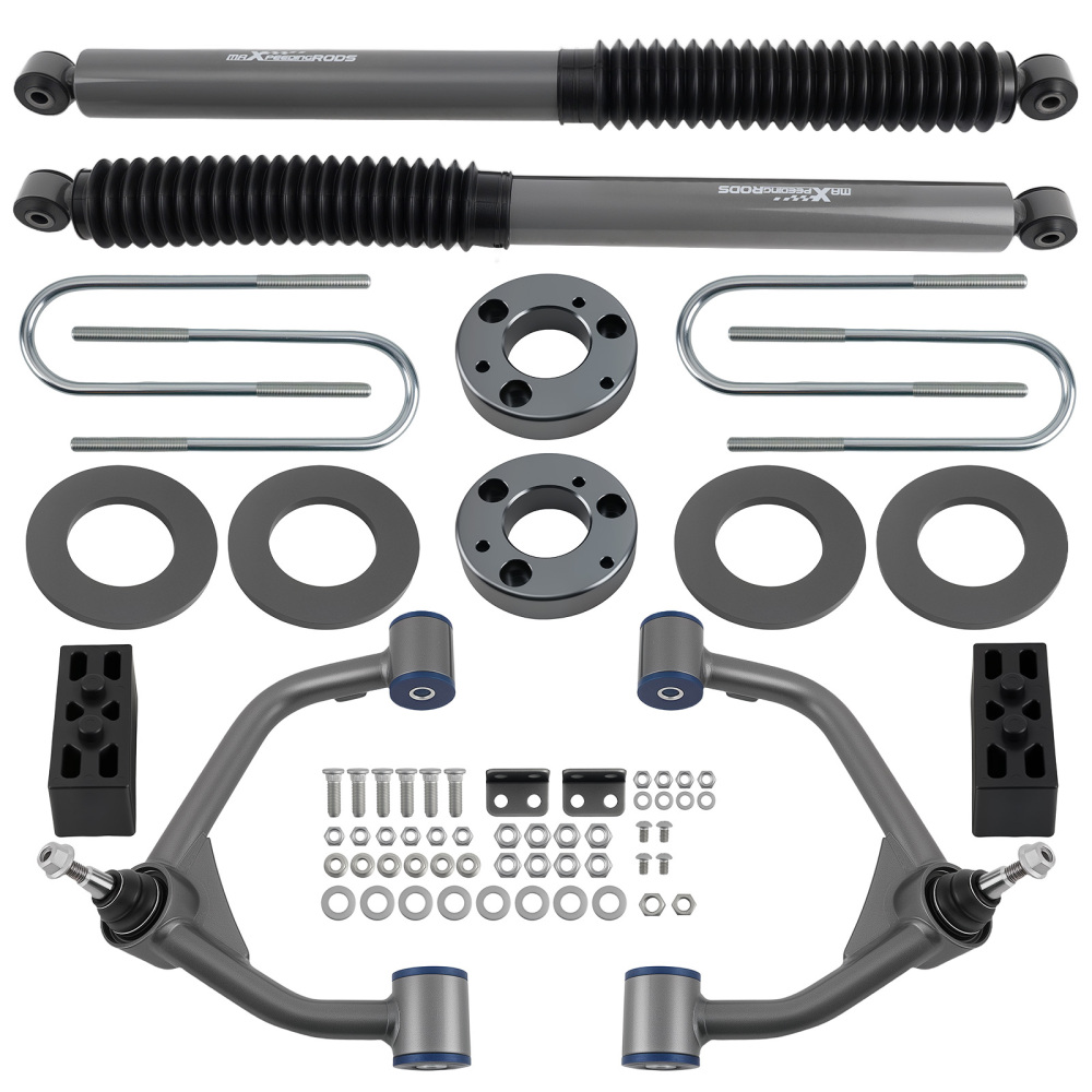 FrontRear 3 G1 Lift Shock Kit w/Control Arms compatible for Ford F-150 4WD 2021-2024