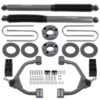 FrontRear 3 G1 Lift Shock Kit w/Control Arms compatible for Ford F-150 4WD 2021-2024