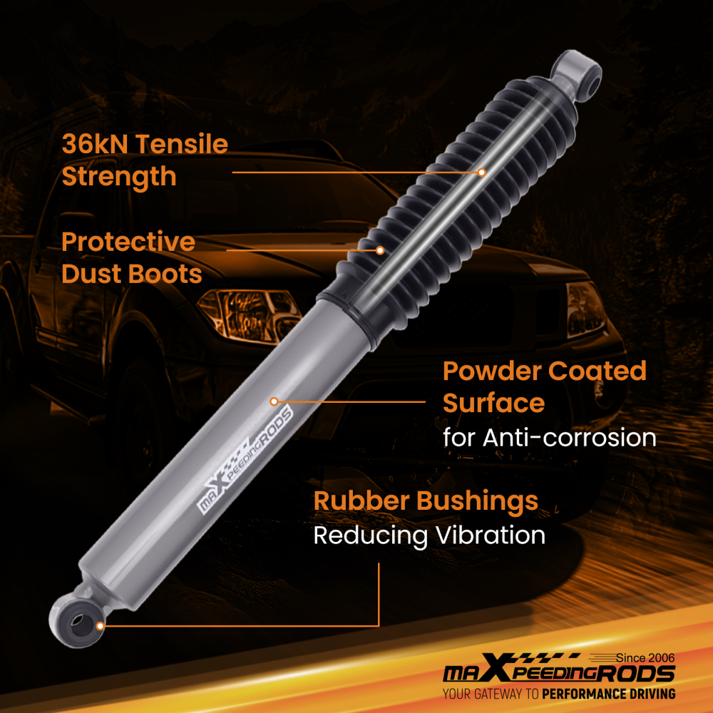 FrontRear Shock Absorber Lift Kit for 2005-2024 compatible for Nissan Frontier 4WD 2.5/1.5