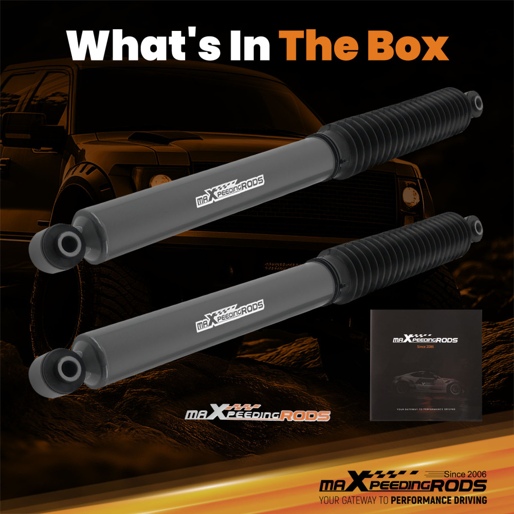 2x Rear Shock Absorbers compatible for Nissan Titan 4WD 2004-2024 0-2.5 inch Lift Kit