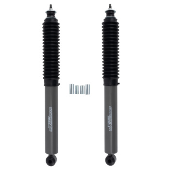 0-2inch Lift Rear Shock Absorbers compatible for Toyota Tacoma 4WD/RWD 2005-2023 Steel