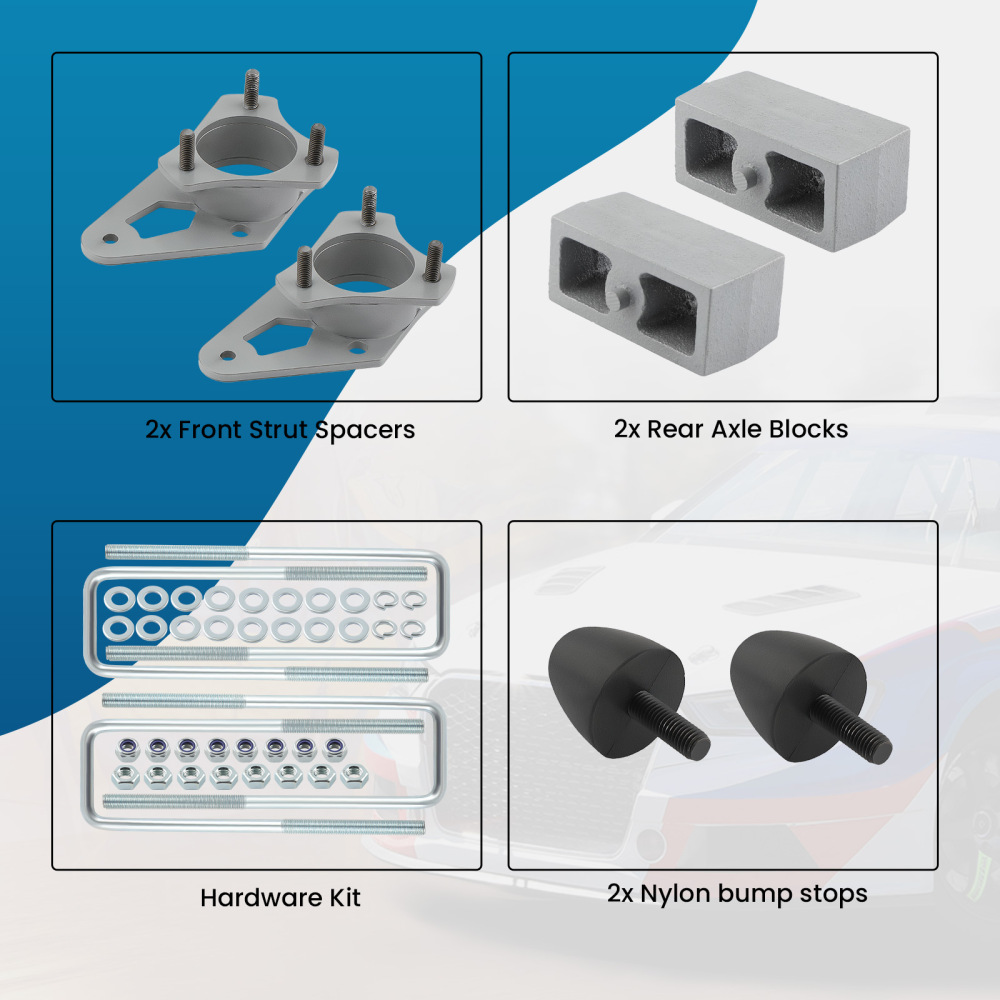 3 Front Rear Lift Level Kit compatible for NISSAN FRONTIER 2005-2018 2x2 4x4 
