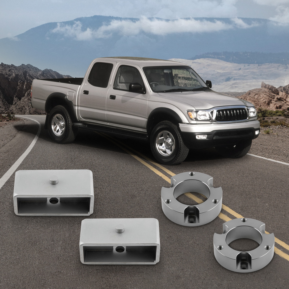 3 in Front 2 inRear Leveling Lift Kit Diff Drop Spacer compatible for Toyota Tacoma 95-04 