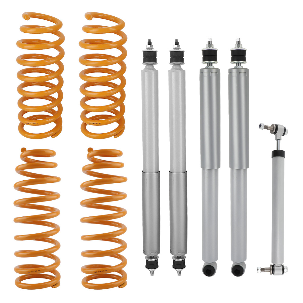 2 50mm Lift Kit Shocks Coil Springs compatible for TOYOTA Landcruiser 80 Series