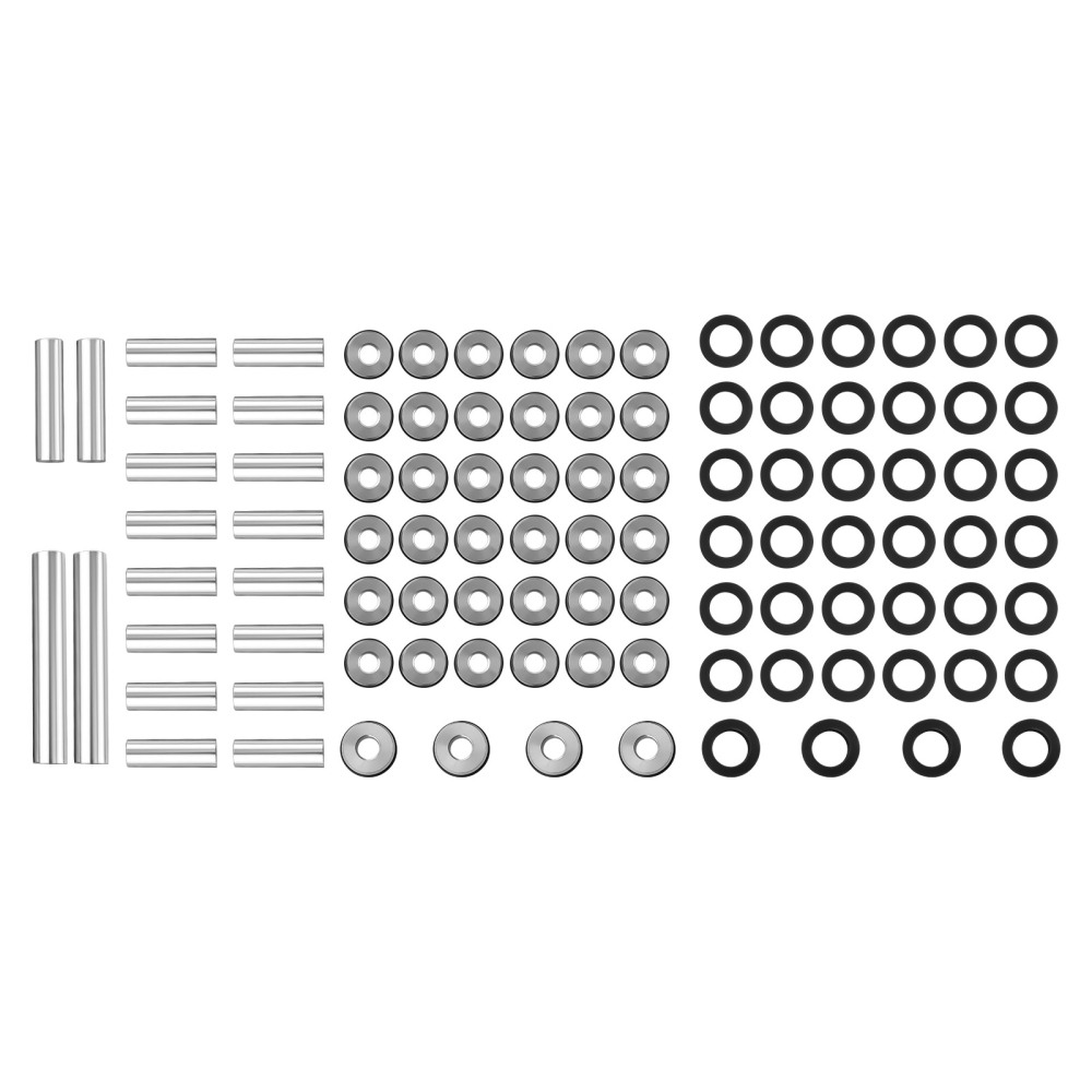 Control Arm Bushing and Sleeves Kits Kit compatible for Polaris Ranger XP 1000 2018-2020