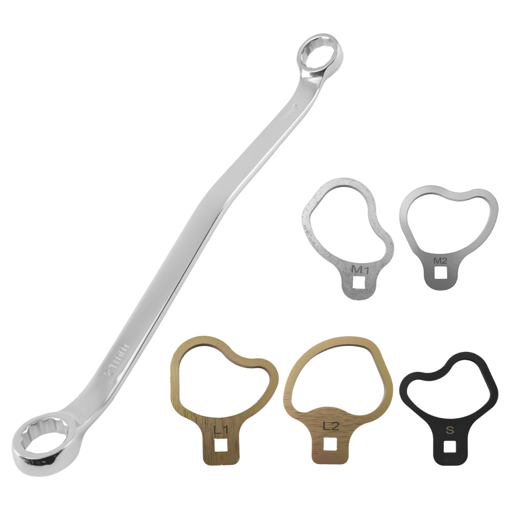 Alignment Cam Kit compatible for GM Trucks Vans Caster Camber Tool 21mm 24mm 6Pcs Set