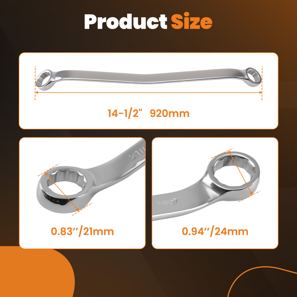 Alignment Cam Kit compatible for GM Trucks Vans Caster Camber Tool 21mm 24mm 6Pcs Set