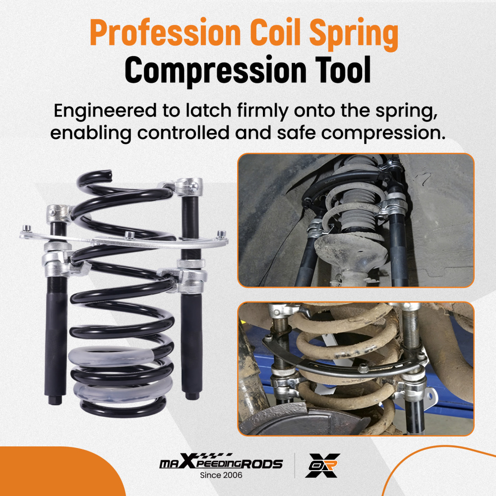 Coil Spring Compressor Tool Automotive Strut Spring Shock Absorber 2646lbs