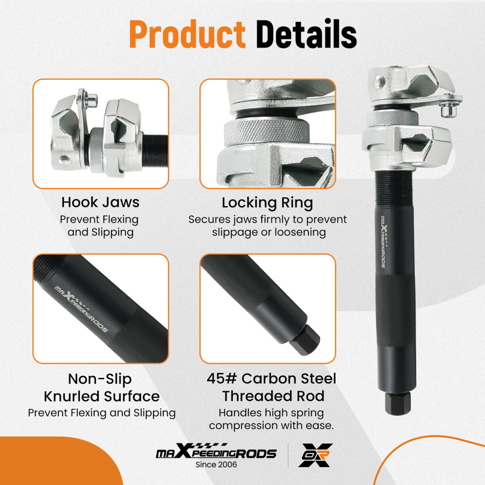 Coil Spring Compressor Tool Automotive Strut Spring Shock Absorber 2646lbs