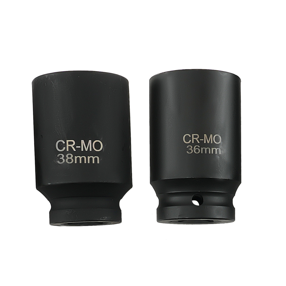 10PCS 3/4Inch Drive Deep Impact Socket Set Metric 22-41mm 6-Point Kit With compatible for Case