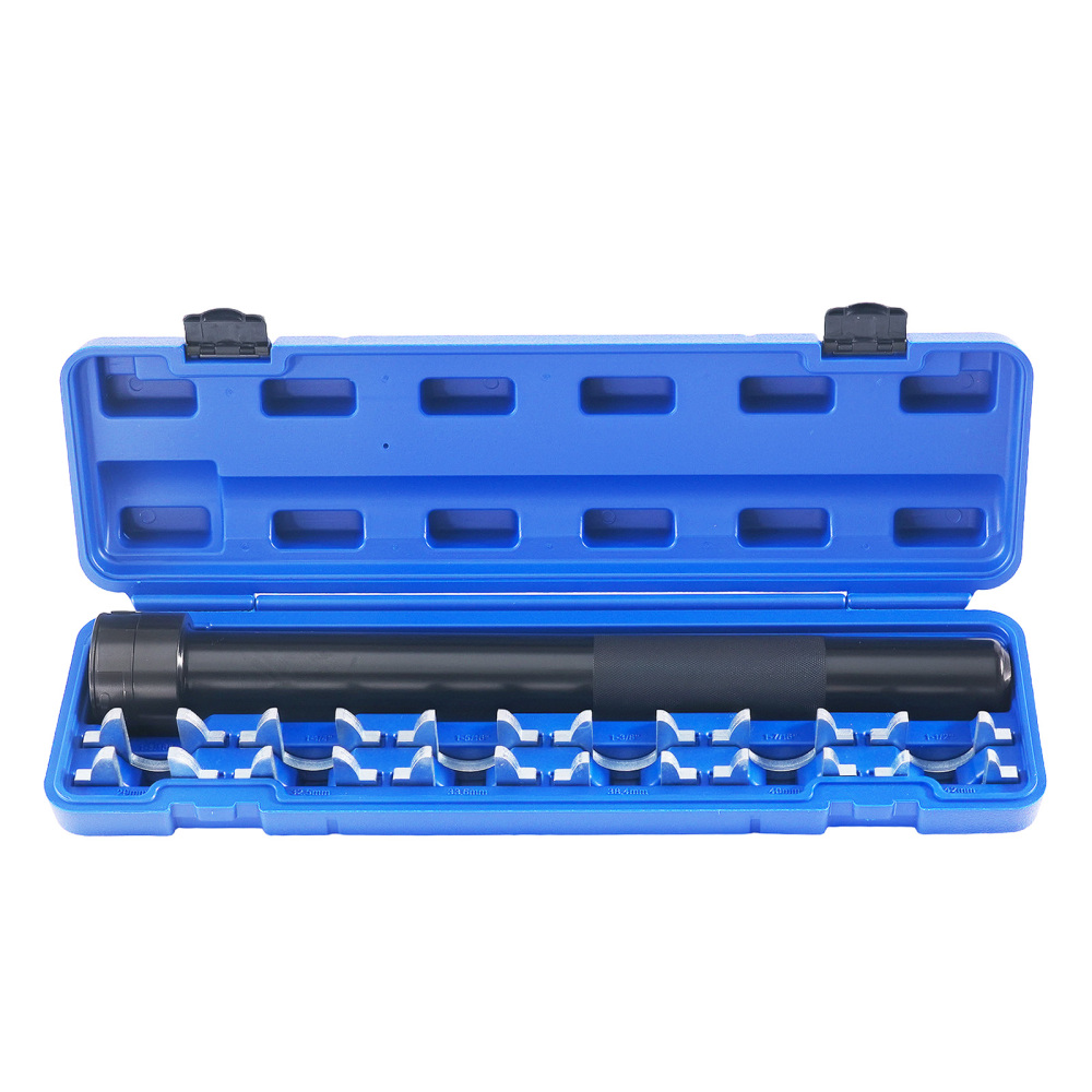 13pc Inner Tie Rod Removal Installation Tool Set with 12 SAE + Metric Adaptors