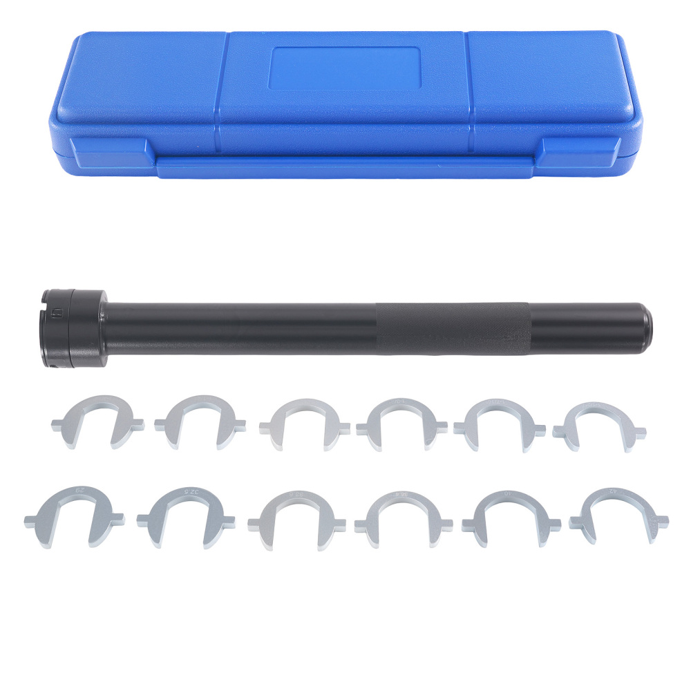 13pc Inner Tie Rod Removal Installation Tool Set with 12 SAE + Metric Adaptors