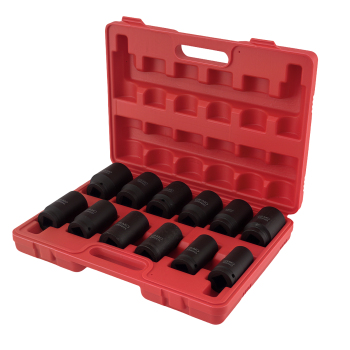 12pcs Tools Socket Impact Convertisseur Adaptateur Set  3/4