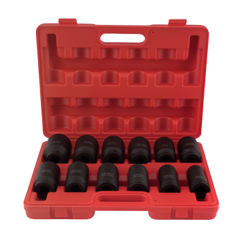 12pcs Tools Socket Impact Convertisseur Adaptateur Set  3/4