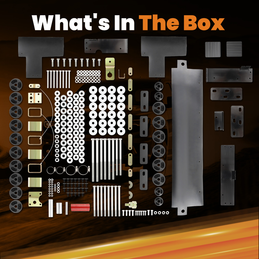 3 Full Body Lift Kit FrontRear compatible for Ford F-150 2WD 4WD 2004-2005 GAS