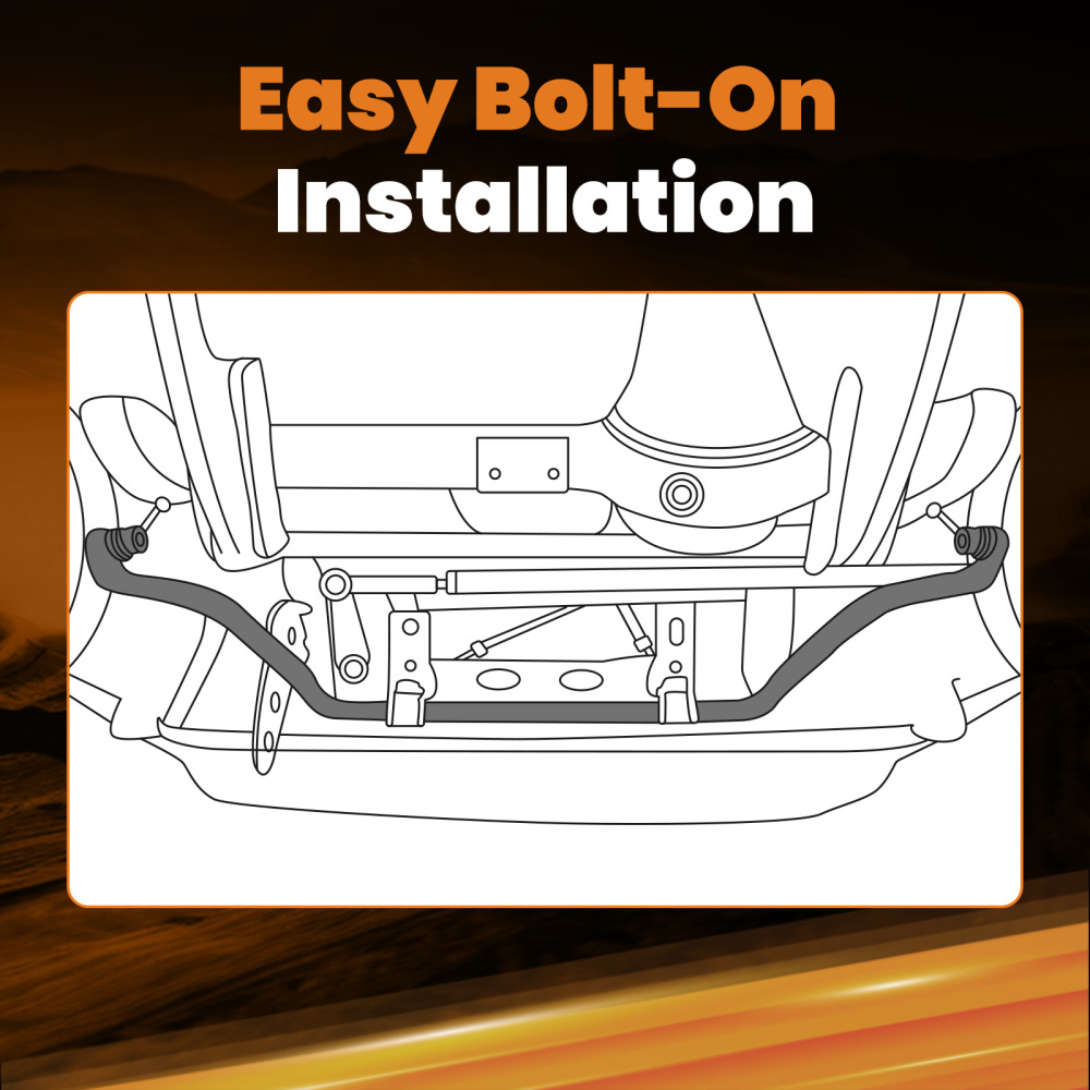 Aftermarket FR Sway Bar compatible for Chevy Chevrolet 1955 1956 1957 Stabilizer Bar