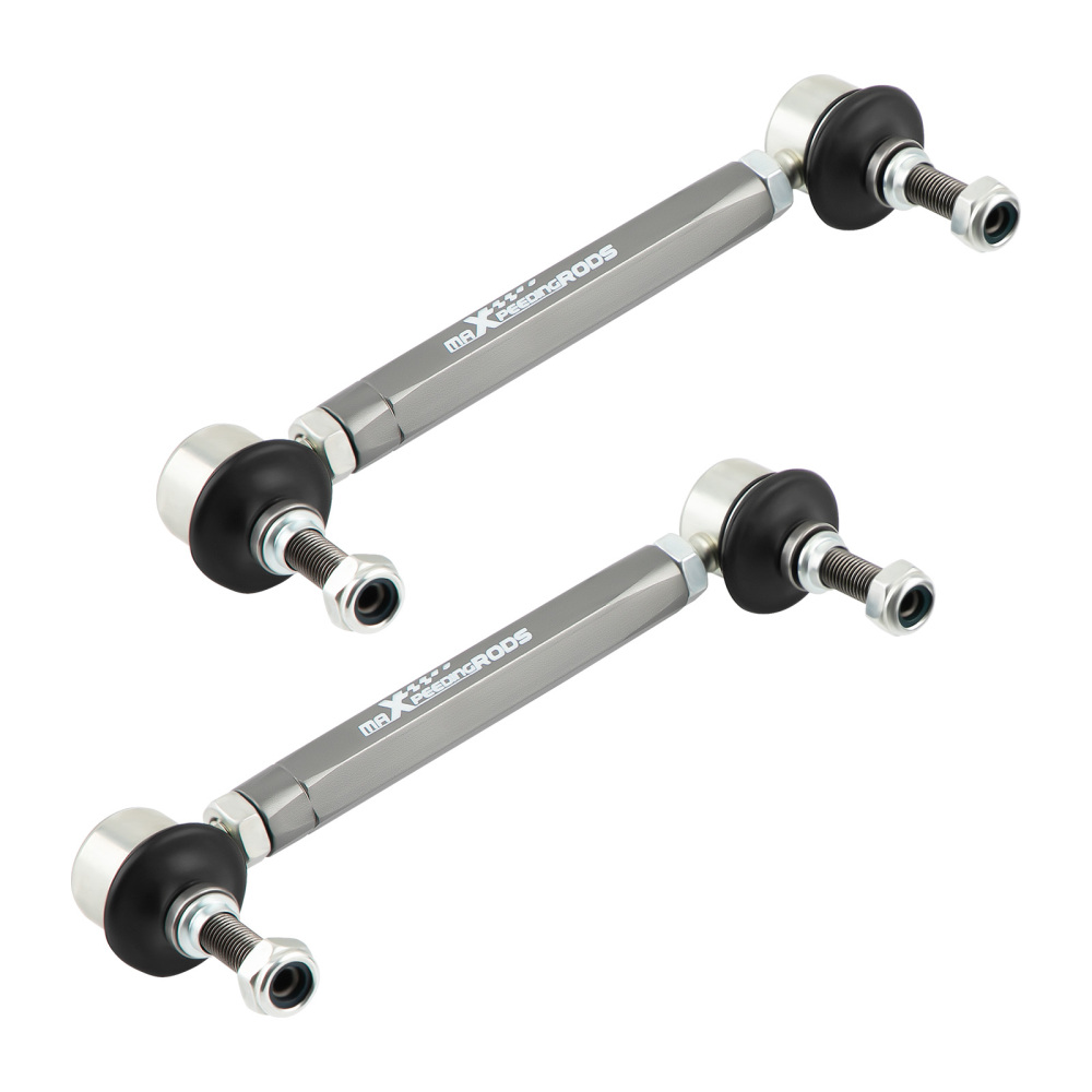 maXpeedingrods Universal Adjustable Swaybar Sway Bar Links 180mm-210mm 10/12mm