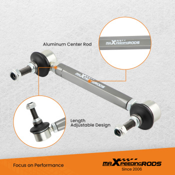 maXpeedingrods Universal Adjustable Swaybar Sway Bar Links 180mm-210mm 10/12mm