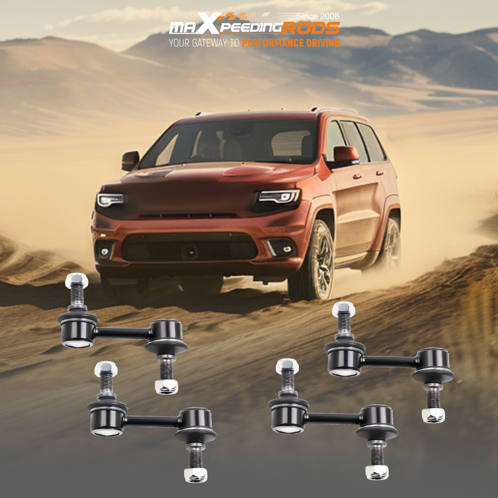 Set Of 4 Sway Bar End Link compatible for Chevrolet Corvette C5 C6 1997 1998 1999-2013