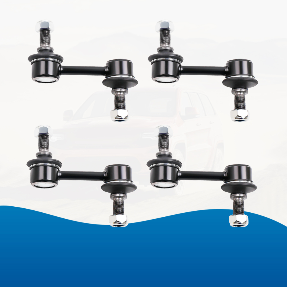 Set Of 4 Sway Bar End Link compatible for Chevrolet Corvette C5 C6 1997 1998 1999-2013