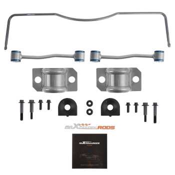 Rear Sway Bar Kit compatible for Jeep Grand Cherokee WJ 1999-2004 w/ LinksPoly Bushings