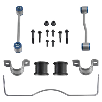Rear Sway Bar Kit compatible for Jeep Grand Cherokee WJ 1999-2004 w/ LinksPoly Bushings